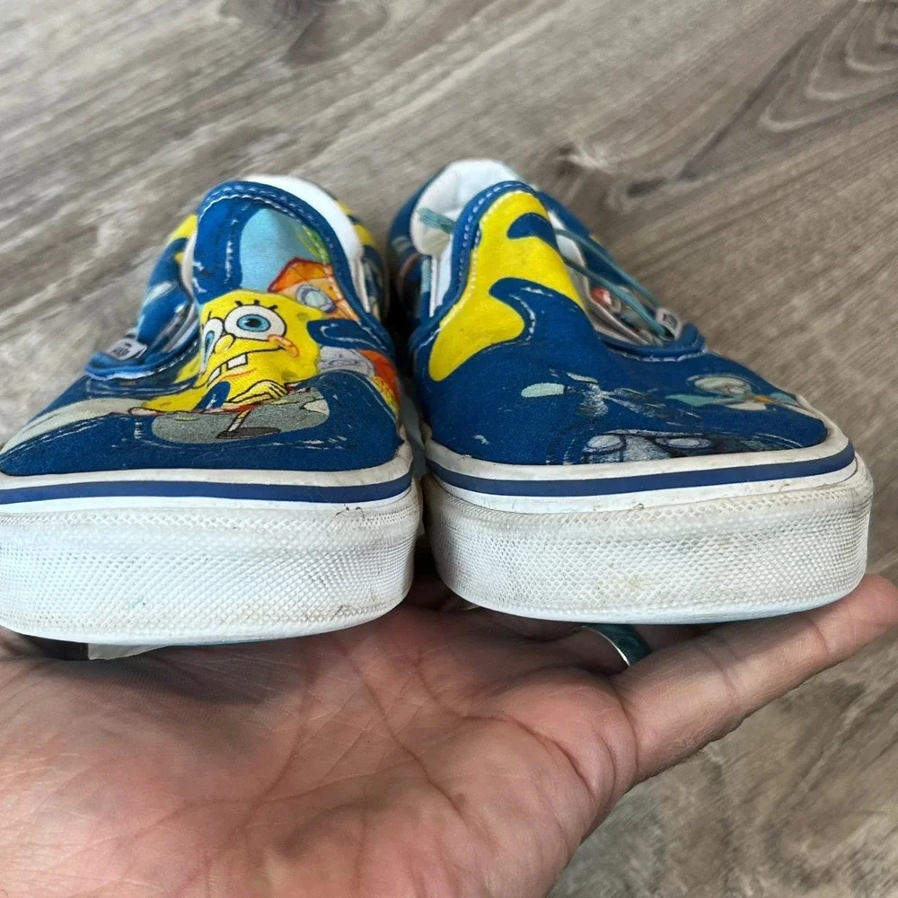 Vans x Sponge Bob Squarepants AlohaBob Blue Tropical Womens 5.5 Mens 4 EU 35‎